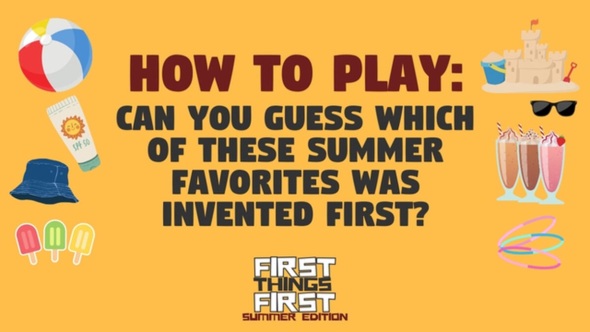 First Things First: Summer Edition image number null